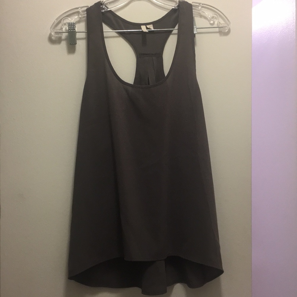 Flowy gray tank top